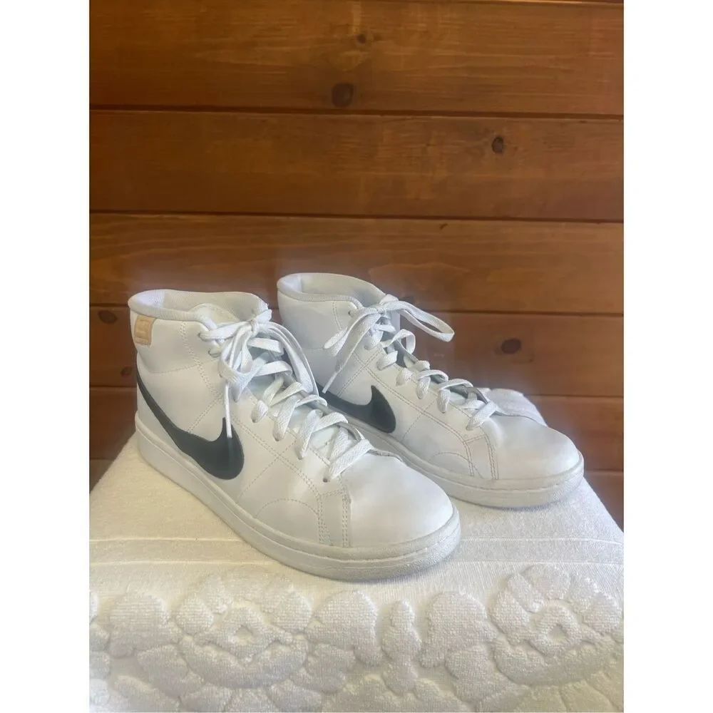 Nike Court Royale 2 Mid Men's Size 9 White Onyx CQ9179-100